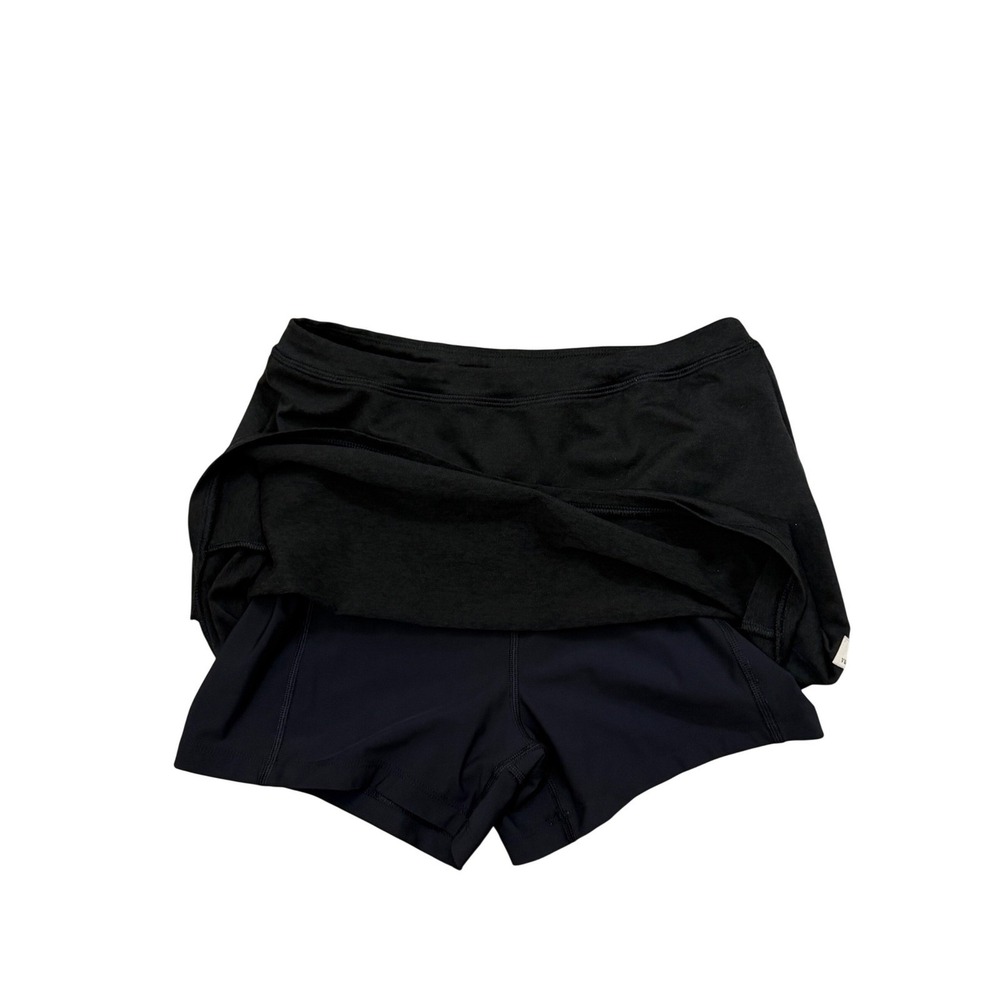 Vuori Womens AllTheForm Skirt Mini Built-In Shorts Size Small VW3038 Charcoal - Picture 7 of 12